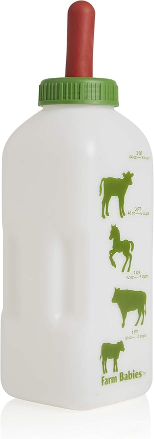 Lixit Nursing Bottle for Farm Animals, WHITE, 64 Fl Oz (Pack of 1)