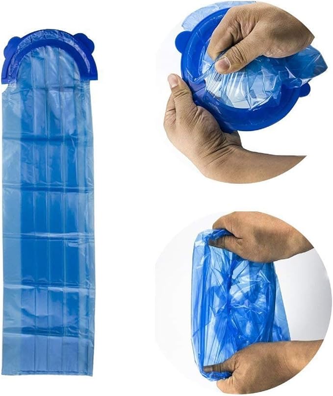 Diaper Pail Refill Bags,34 Bags Holds 1088 Counts Compatible with Arm&Hammer Diaper Pail Disposal System,Diapers Pails Snap,Seal and Toss Pail Refill Bags