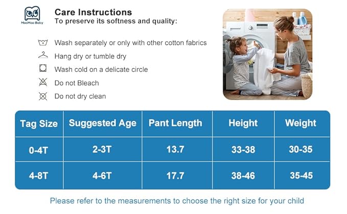 2 Packs Waterproof Diaper Pants Potty Training Cloth Diaper Pants for Baby Boy and Girl Night Time