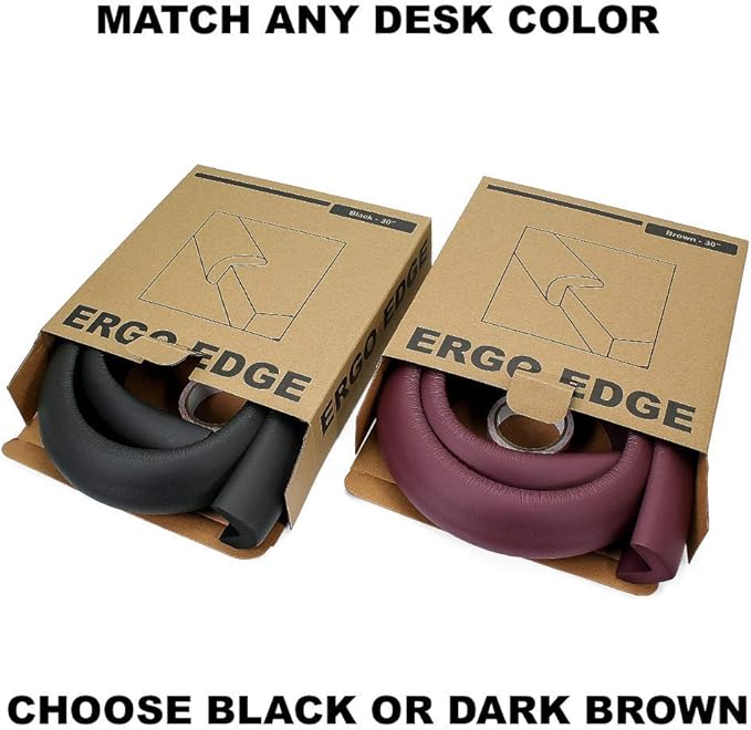 Ergo Edge | Protect Your arms from Sharp Table Edges! | 30" High Density Foam [Black]