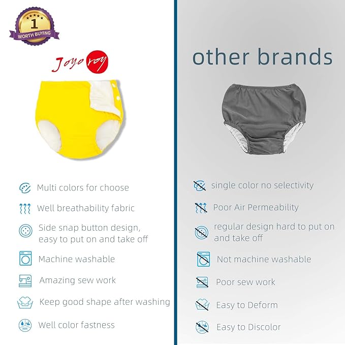 Joyo roy Swim Diapers for Toddlers Reusable Swim Diapers Baby Swim Reusable Swim Diaper Water Diapers Swim Diapers Size 4 Swimming Diapers Waterproof Diapers for Swimming Water Diapers Size 4