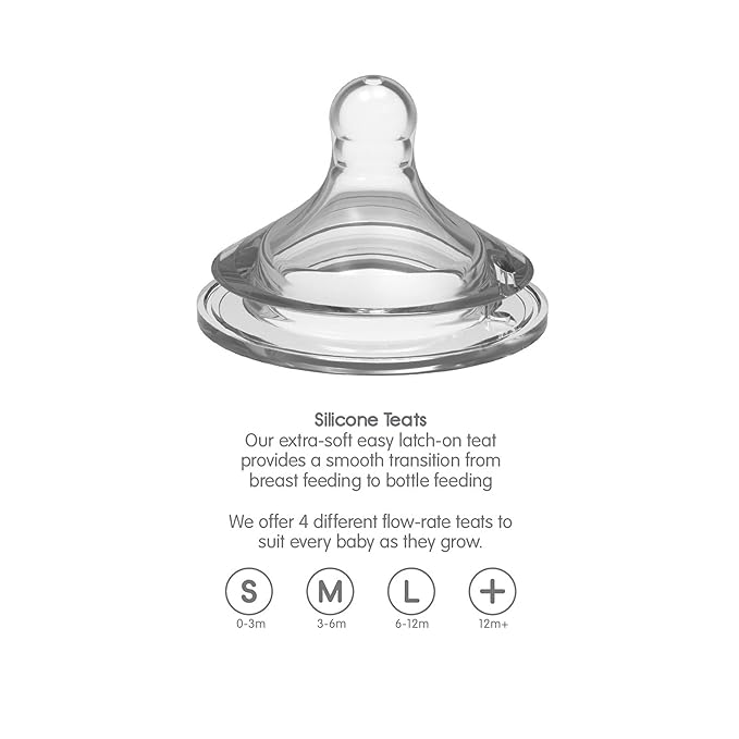“S” Flow Rate Nipples for 0-3 Months, 3 Pack
