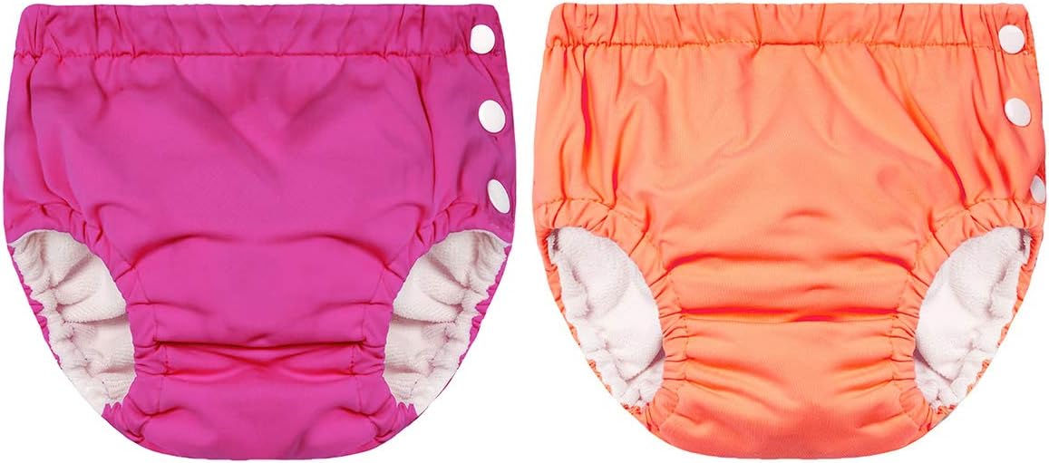 Century Star Baby Reusable Swim Diapers, Pool Swimming Diapers for Toddler Boys Girls, Washable Swimming Pants, Size 2-3, 1 Count