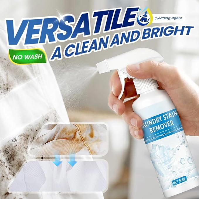 Clothing Emulsifier Stain Remover,2026 NEW Fly Clothing Emulsifier,Deep Stain Remover For Clothes,Stain Remover For Clothes Laundry,Active Enzyme Laundry For Clothes (3PCS)