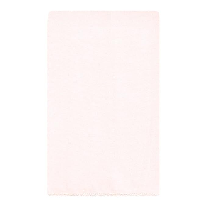 Hudson Baby Unisex Baby Flannel Burp Cloth 10pk, Pink Taupe Bear, One Size
