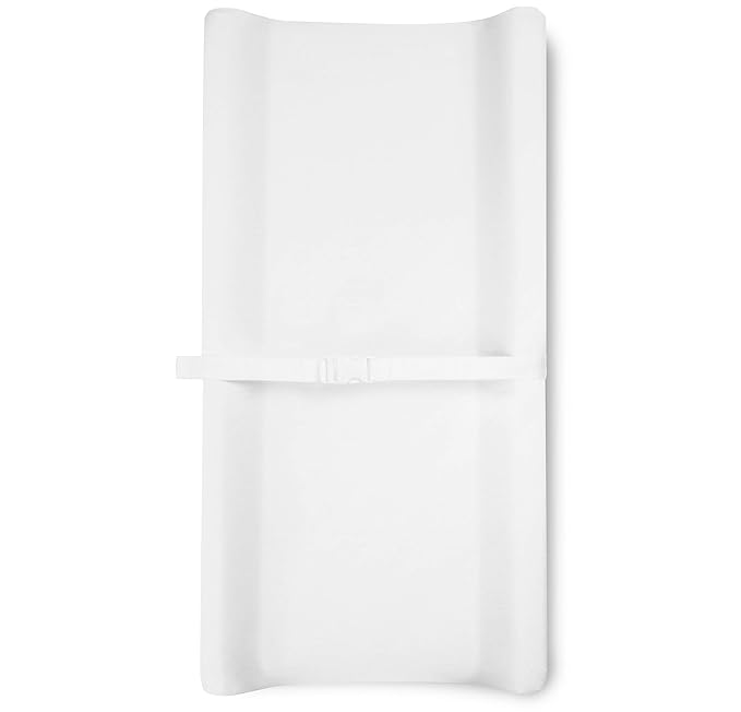 Changing Pad Cover – Baby Changing Pad Covers 4 Pack – Boy or Girl Changing Pad Cover – Pure Cotton Machine Washable Solid Grey and White Changing Table Cover – Diaper Changing Sheets