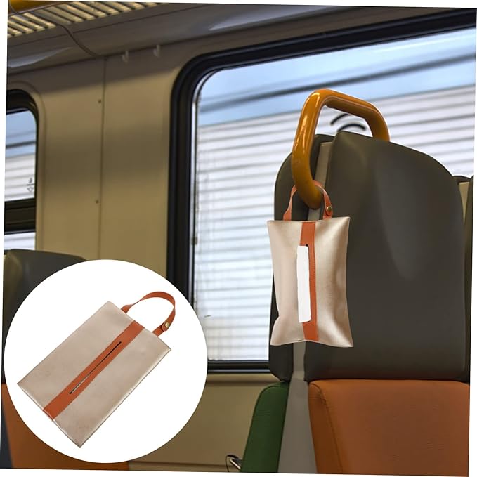 1Pc Outdoor Nylon Tissue Pouch Practical Tissue Container Sleeve for Home and Travel and Lightweight Design for Easy Storage and Accessibility