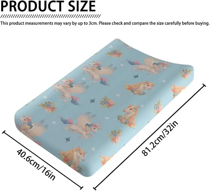Changing Pad Covers for Boys Girls Carddle Sheet Set for Baby Boys Girls Breathable & Washable Cover