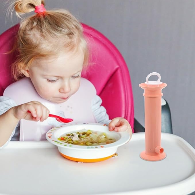 Kisangel Baby Food Maker, Food Pouch Filler Reusable Feeder Puree Maker for Filling Machine Portable Feeding Accessory