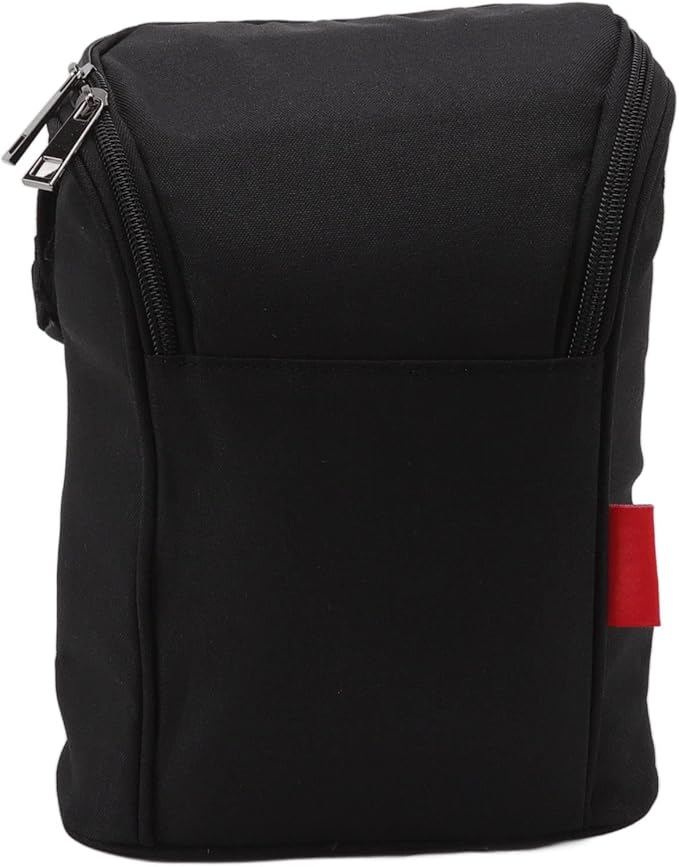 Asixxsix Insulated Baby Bottle Bag, Baby Bottle Holder Extra Storage, and, Easy to Carry, Travel Accessory, Keeps Bottles Warm or Cooler (Black)