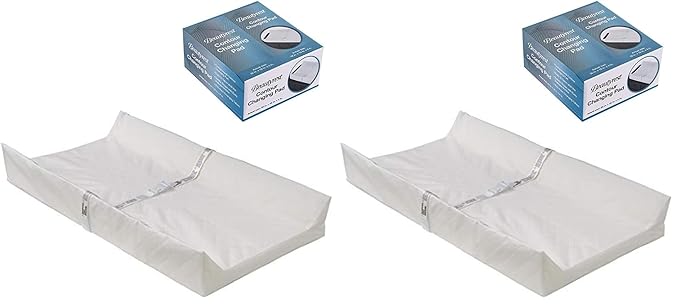Beautyrest Foam Contoured Changing Pad with Waterproof Cover (Pack of 2)