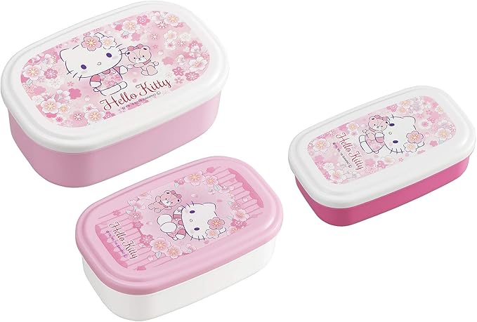 Hello Kitty Seal Containers 3-Pack by ECOR