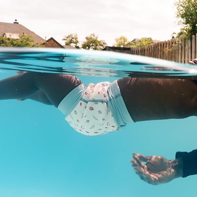 Splash About Happy Nappy Reusable Swim Diaper, Little Acorns, 12-24 Months