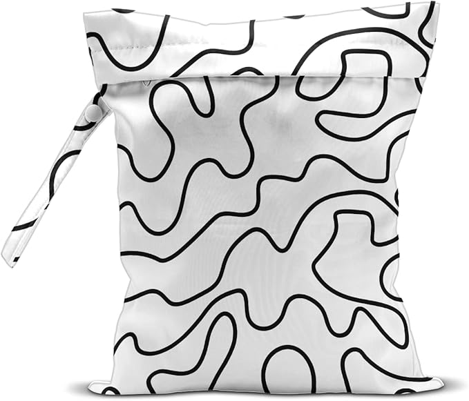 Wet Bag Wet Dry Bag for Swimsuit Travel Beach Pool Stroller Diapers Dirty Yoga Gym Clothes Waterproof Reusable