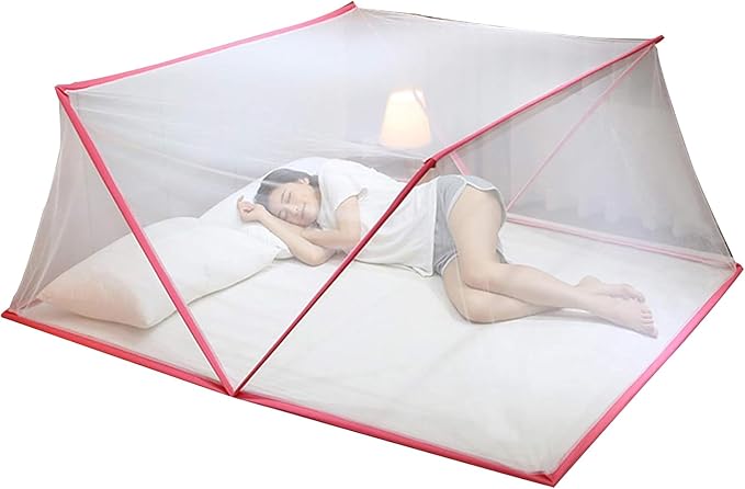 Mosquito Net, Bed Mosquito Net, Collapsible Mosquito Net Tent, Outdoor Mosquito Net, Foldable Portable Outdoor Mosquito Net for Home and Travel, Easy to Install/C/135 * 190 * 80Cm