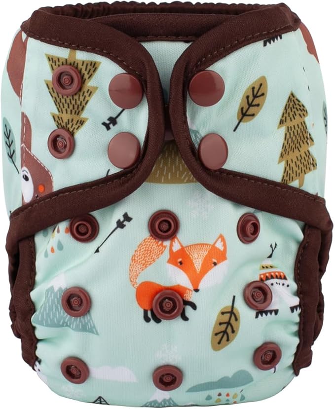 Newborn Baby Diaper Nappy Cover 4.4lbs to 10lbs