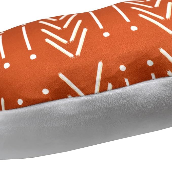 Nursing Pillow Cover, Breastfeeding Pillow Cover, Rust Nursing Pillow Cover, Breastfeeding Pillow Slipcover, Rust Nursery Decor, Soft Fits Snug On Infant