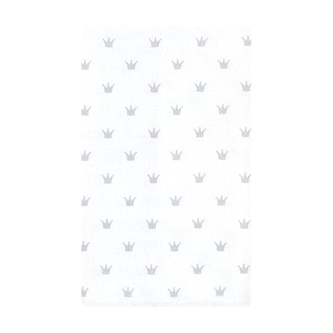 Hudson Baby Unisex Baby Flannel Burp Cloth 10pk, Fairytale Princess, One Size