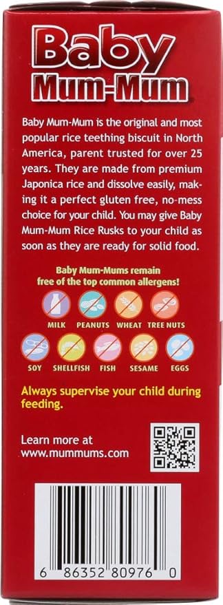 Baby Mum Mum Apple 1.76 Ounces (Case of 6)
