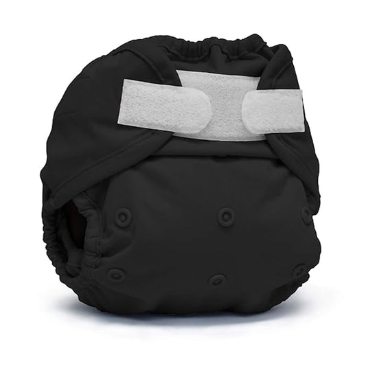 Kanga Care Rumparooz Double Leg Gusset Reusable Cloth Diaper Cover One Size Aplix Phantom 6-35 lbs