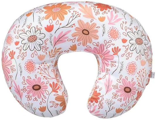 Minky Nursing Pillow Cover Breast Feeding Pillow Cover Slipcover U Shape for Baby Boy Girl,Cover Only(Daisy)
