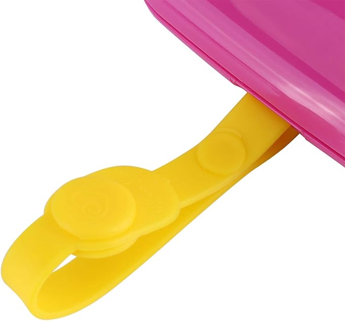 Portable Baby Wipes Dispenser Holder Cute Wet Wipe Container Outdoor Travel Stroller Wet Wipes Box Reusable Tissue Case Dispenser for Home Office Cars (Rose red Box)