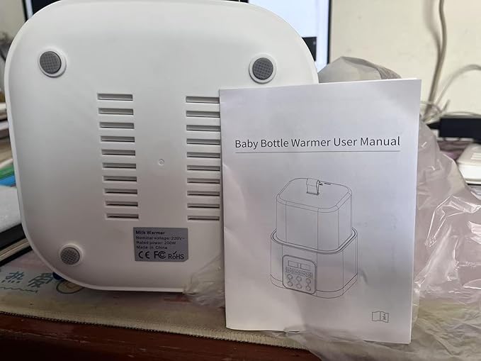 Baby Bottle Warmer for Twins: 6-in-1 Fast Breastmilk & Baby Food Heater, 48H Constant Temperature, Water Bath Heating, Universal Fit All Bottles & Jars, Super Large Capacity