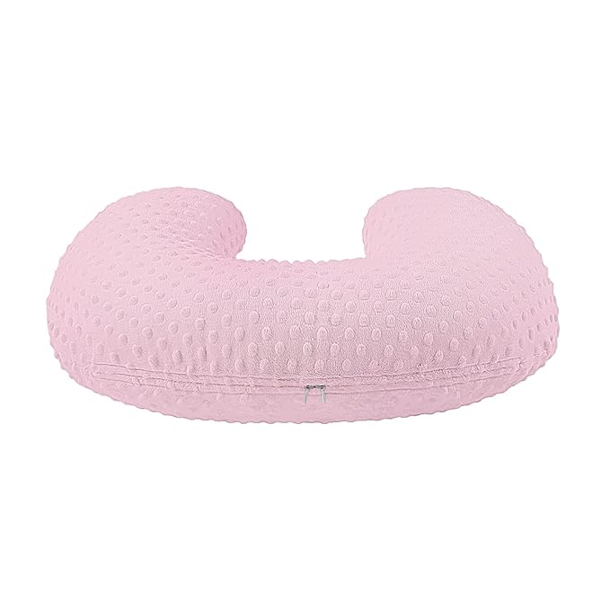 Nursing Pillow Cover, Breastfeeding Pillow Slipcover Snugly Fits for Nursing Pillow for Baby Boys and Girls, Premium Quality Microfiber, Ultra Soft Comfortable (Blushing Bride)