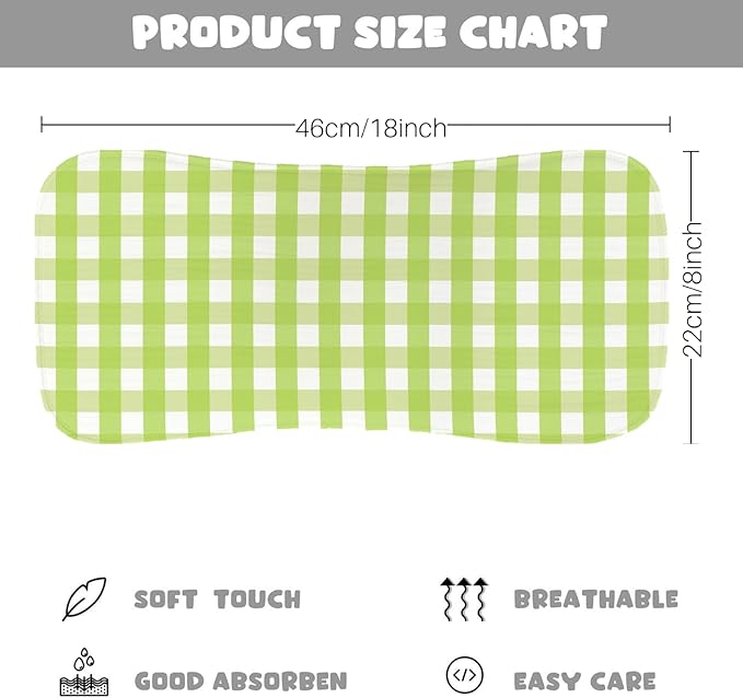 5 Pack Baby Burp Cloths, Soft Cotton Garden Harvest & Farm Market Theme Burp Cloths, Super Absorbent Cute Watercolor Vegetable Print Washcloths, Newborn Baby Essentials Gift Set