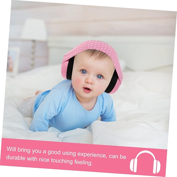 Adjustable Noise Cancelling Ear Muffs for Boy Girl and Newborns Comfortable Ear Protection for Travel and Sleeping Essential Headphones