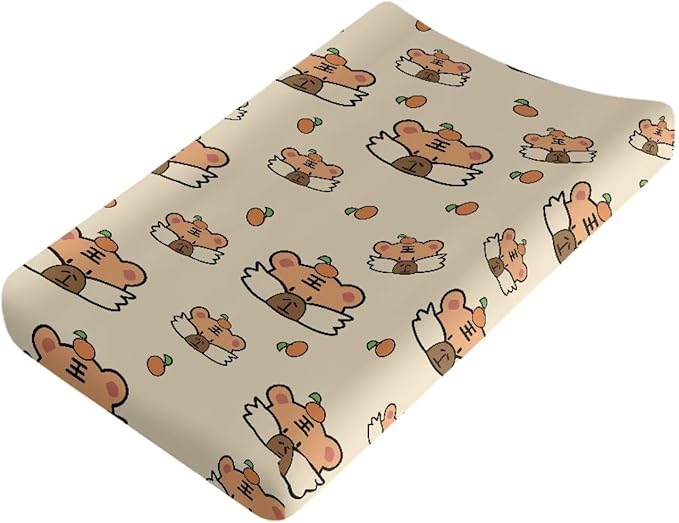 Changing Pad Covers for Boys Girls Carddle Sheet Set for Baby Boys Girls Breathable & Washable Cover