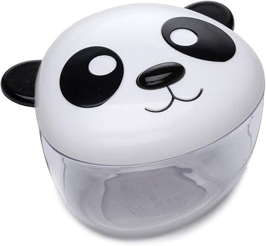 melii Animal Snack Containers with lids - Food Storage for Toddlers and Kids - Panda