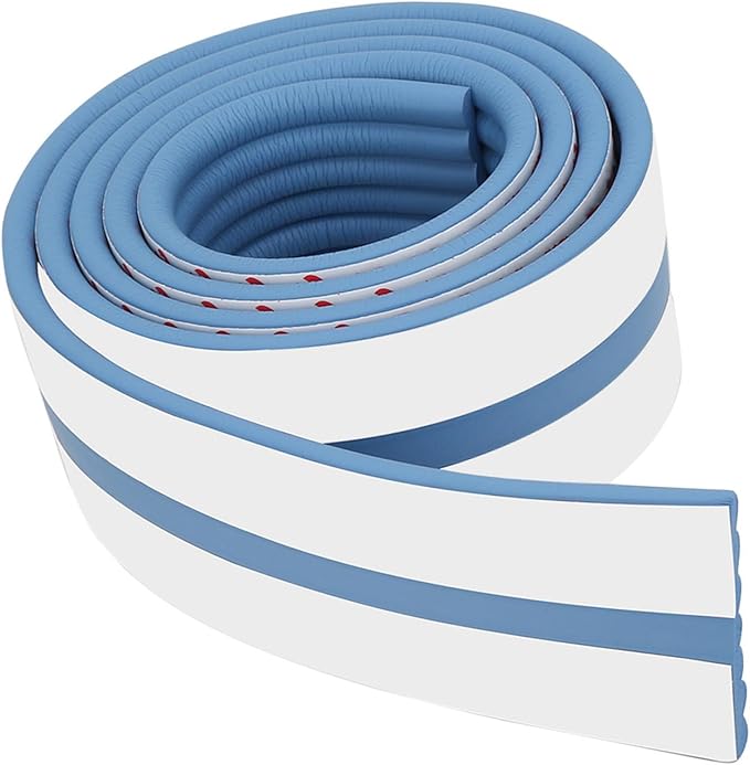 Yctze Multifunctional 6.5ft Baby Proofing Corner Guards, Child Safety Bumper, Foam Strip Crib Bumper, Thick Wall Table Bed Protectors for Kids with Fireplace Padding and