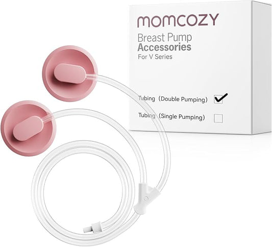 Momcozy Replacement Tubing of Double Pumping Only for Momcozy V1 Pro/V2 Pro. Original V1 Pro/V2 Pro Breast Pump Replacement Accessories, 1 Pack