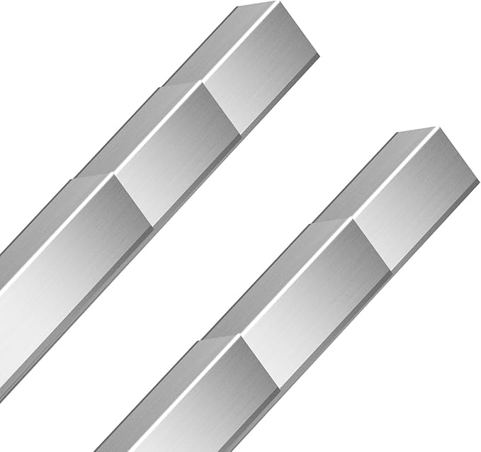 6pcs Metal Aluminum Steel Corner Guards 48” Metal Wall Corner Protector Guard for Walls (2 x 2 x 48 inch)