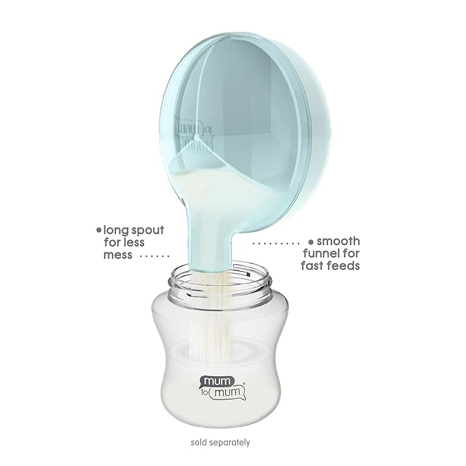 Formula Dispenser Baby Rotating For On-the-go feedings, Formula Holder, Formula Container for Travel, BPA Free, 1 Pack, green