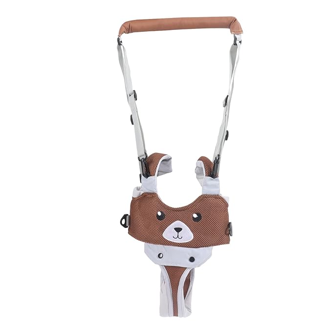 Baby Walking Harnesses, Handheld Baby Walk Helper, Adjustable Size Infant Walker Harness Assistant Belt Walk Learning Helper Walk Support Assist Trainer Tool for 8 to 24 Month Infant