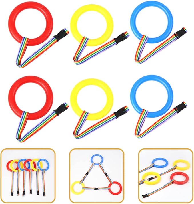 TOYANDONA Safety Walking Rope for Children with 12 Handles Preschool and Kindergarten Walking Rope for Toddlers Outdoor Group Management Harness