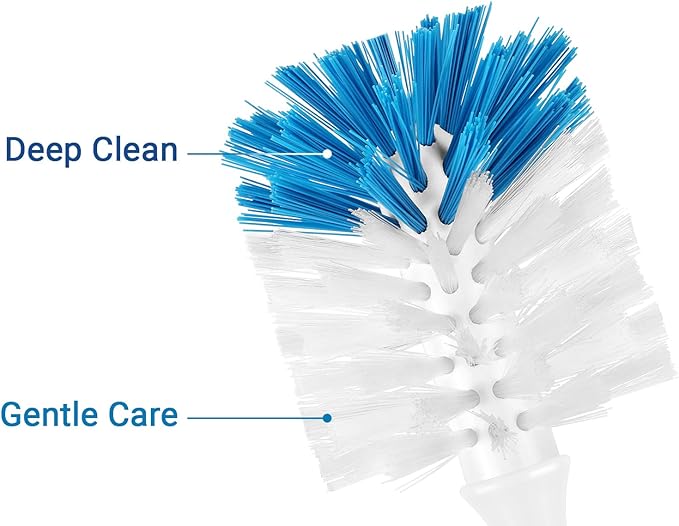 Bottle Brush Cleaner—Long Water Bottle Brush for Tumblers, Cups, Glassware & Baby Bottles, 3 Pack