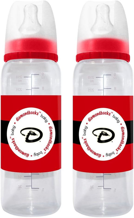 MLB Team 9-Ounce Baby Bottles, 2-Pack