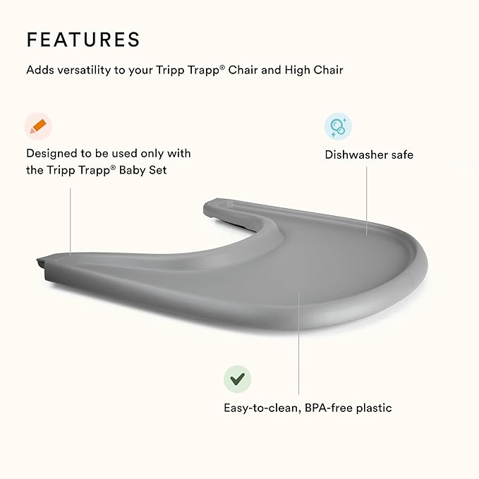 Stokke Tripp Trapp Tray, Storm Grey