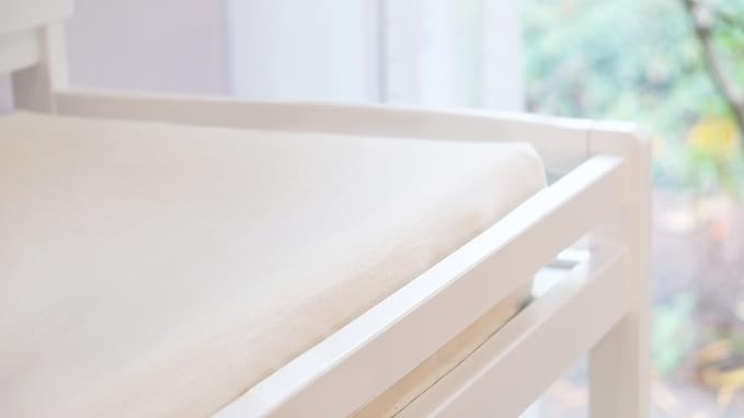Naturepedic Organic Contoured Changing Pad Cover - Easy to Clean, Lightweight & Portable - Comfort 2-Sided and 4-Sided Baby Diaper Changing Pad Cover - 16" x 31"