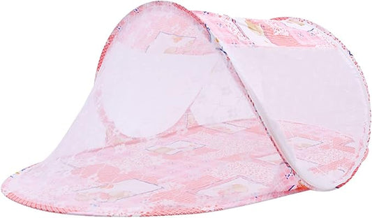 Baby Crib net, Breathable mesh Design Two-Way Zipper Easy Access, Infant Bed net, Cotton Polyester mesh for Safe Sleeping Infants Parents Travel Home use