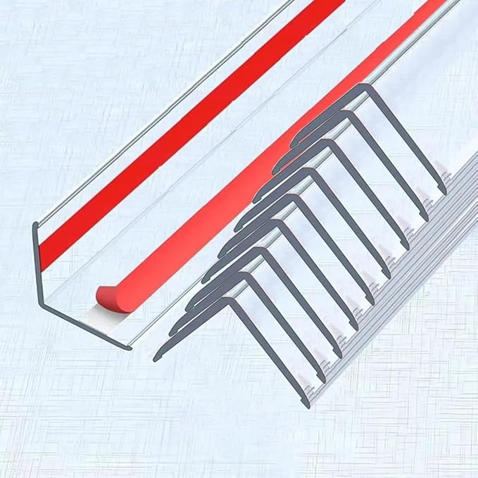 Clear Self-Adhesive Wall Corner Guards Walls Edge Protector & Corner Protectors for Wall, Furniture Corner, Door Easy to Install for Baby (10, 1in x 39.5in)