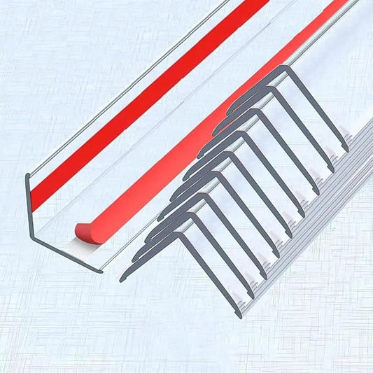 Clear Self-Adhesive Wall Corner Guards Walls Edge Protector & Corner Protectors for Wall, Furniture Corner, Door Easy to Install for Baby (10, 1in x 39.5in)