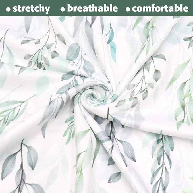 Transform Your Baby's Lounger and Nursing Pillow with Our Stylish Green Leaf Covers, Soft, Durable, and Easy to Clean