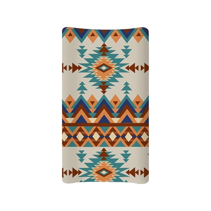 Aztec Western Changing Pad Cover for Baby Comfort Diaper Change Table TribalPad Covers Soft Breathable Changing Pad Sheets Cover