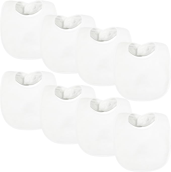 Tiny Twinkle Baby Feeding Bibs - Waterproof and Absorbent Infant Drool and Feeding Baby Bibs