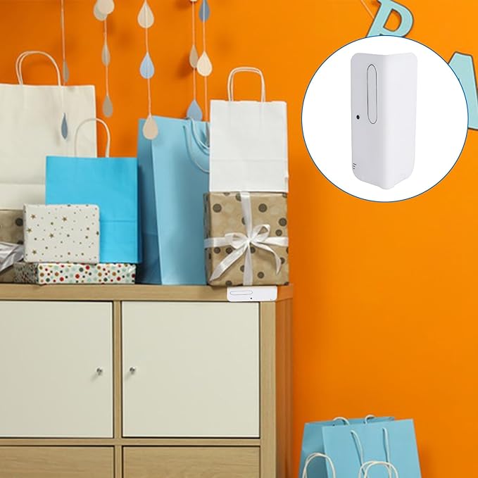 INCREWAY 12 PCS White Baseboard Corner Blocks Silicone Self Adhesive Safety Corner Cushion Baby Proofing Edge Guard Protectors for Furniture Wall Base
