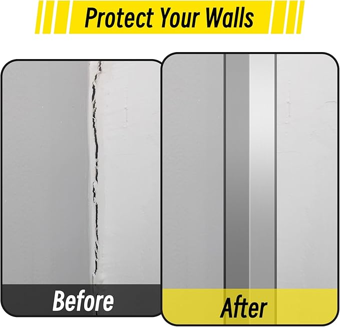 10pcs Metal Aluminum Steel Corner Guards 48” Metal Wall Corner Protector Guard for Walls (2 x 2 x 48 inch)